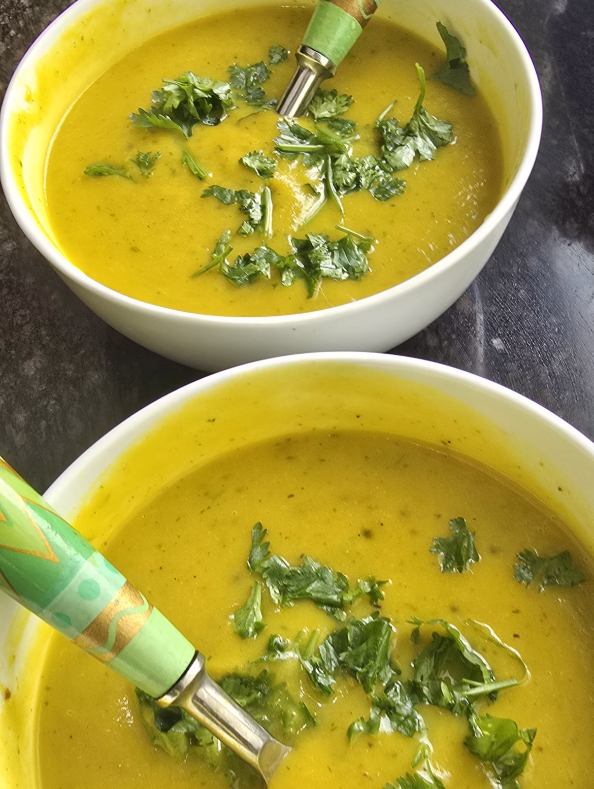 Green Papaya Carrot Soup for Elders